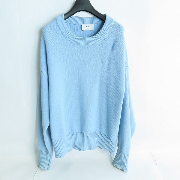 実際に弊社で買取させて頂いたami alexandre mattiussi/アミ アレクサンドルマテュッシ ニット プルオーバーニット/L