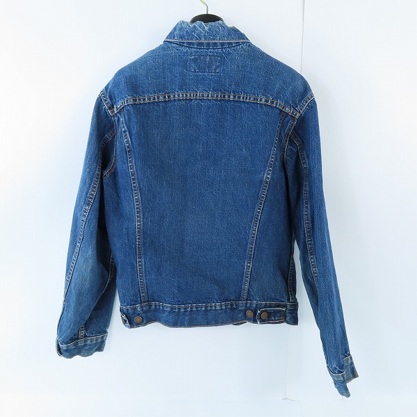 実際に弊社で買取させて頂いたLEVIS/リーバイス 70505 ヴィンテージ ボタン裏刻印521 デニムジャケット ビッグEの画像 1枚目
