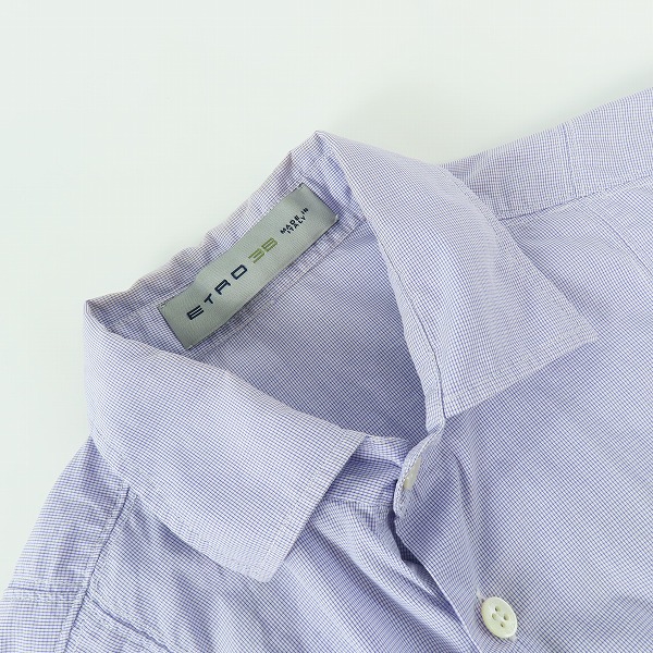 実際に弊社で買取させて頂いた【JPタグ】ETRO/エトロ 両胸ポケット 長袖シャツ 38の画像 5枚目