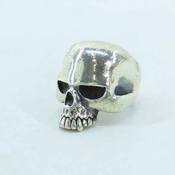 実際に弊社で買取させて頂いたCRAZY PIG/クレイジーピッグ ラージエビルスカルリング 17号