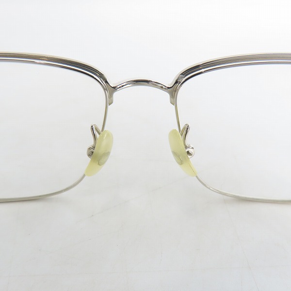 実際に弊社で買取させて頂いた999.9/フォーナインズ メガネフレーム アイウェア/S-127Tの画像 3枚目