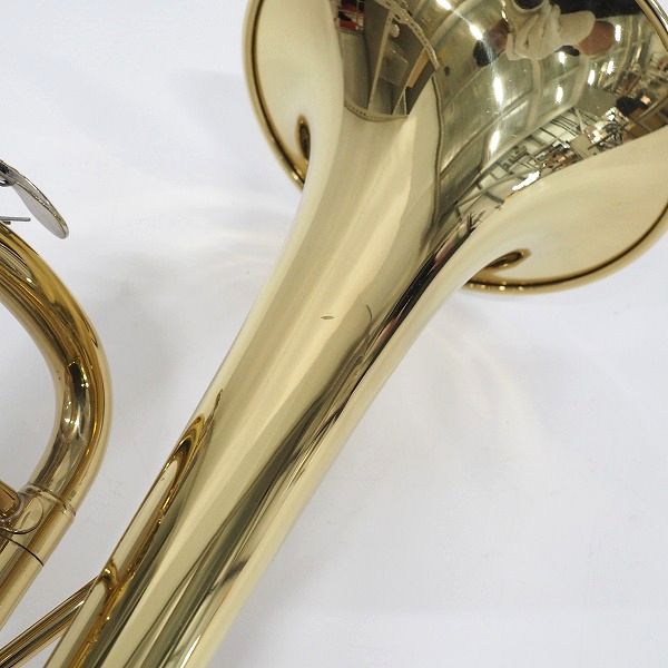 実際に弊社で買取させて頂いたAlison/アリゾン 艾森利 トランペット ゴールド セミハードケース付の画像 4枚目