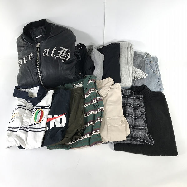実際に弊社で買取させて頂いた【おまとめ】SHIPS/シップス MUD＆GLORY/マッド&グローリー NIKE/ナイキ 他 パンツ/Tシャツ/ブルゾン 等