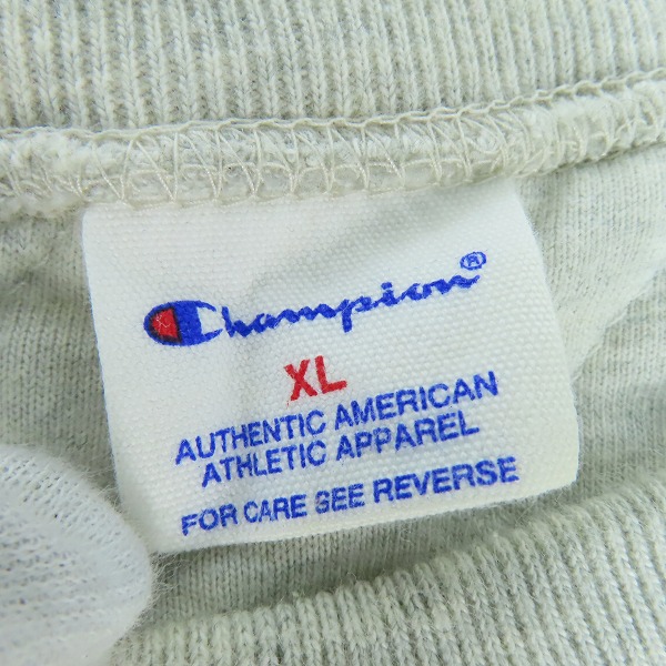 実際に弊社で買取させて頂いたChampion/チャンピオン キルティング クルーネック スウェット C8-N004/XLの画像 2枚目