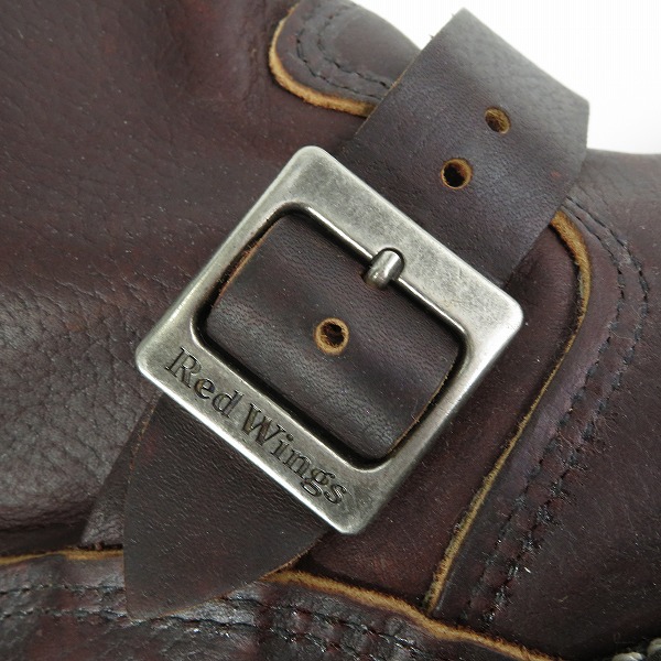実際に弊社で買取させて頂いたRED WING/レッドウィング ENGINEER BOOT/エンジニアブーツ 2970/US4Dの画像 8枚目