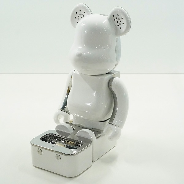 実際に弊社で買取させて頂いたradius/ラディウス MEDICOM TOY/メディコムトイ SP-BBF11 W ホワイト BE@RBRICK/ベアブリック スピーカーシステム 動作未確認