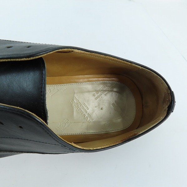 実際に弊社で買取させて頂いたMaison Martin Margiela/メゾンマルタンマルジェラ レザードレスシューズ VERO CUOIO/43の画像 4枚目