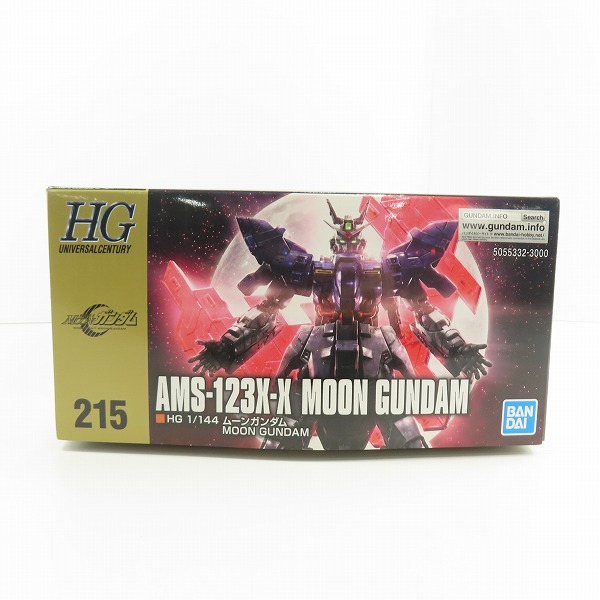 実際に弊社で買取させて頂いた【未組立】BANDAI/バンダイ 1/144 HG 機動戦士MOONガンダム ムーンガンダム/MOON GUNDAM AMS-123X-Xの画像 4枚目