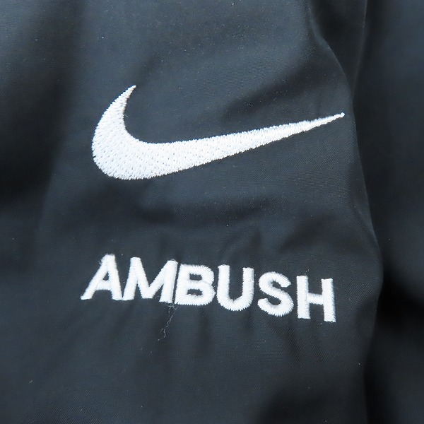 実際に弊社で買取させて頂いたNIKE×AMBUSH/ナイキ×アンブッシュ 18AW リバーシブルフェイクファーコートジャケット AQ9225-010 /Mの画像 4枚目