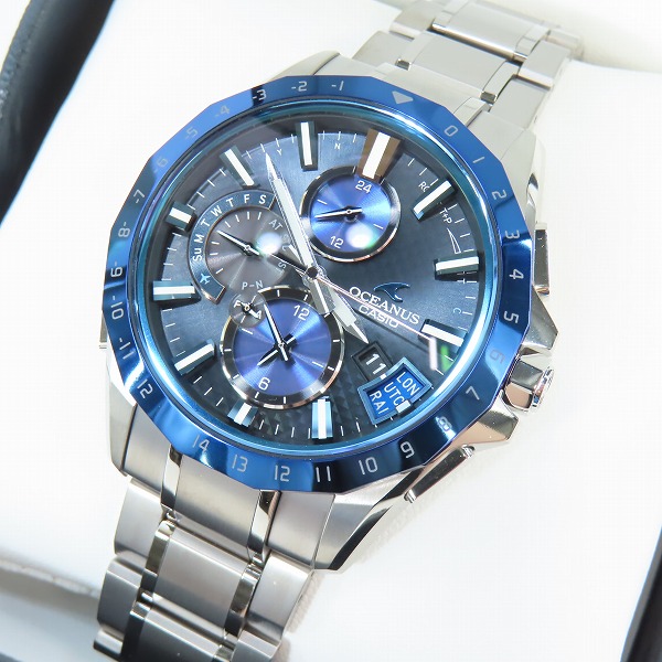 実際に弊社で買取させて頂いたCASIO/カシオ OCEANUS/オシアナス 電波ソーラー/Bluetooth OCW-G2000RA-1AJF