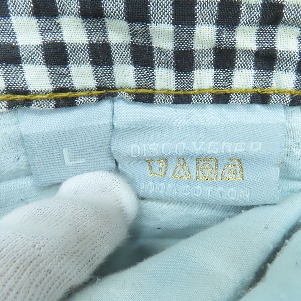 実際に弊社で買取させて頂いたDISCOVERED/ディスカバード デニムパンツ/Lの画像 3枚目