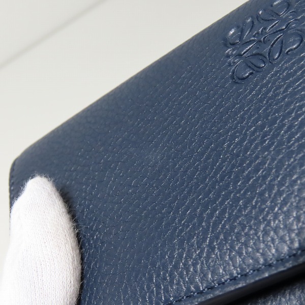 実際に弊社で買取させて頂いたLOEWE/ロエベ トライフォールド ウォレット/三つ折り財布 C660TR2X04の画像 6枚目
