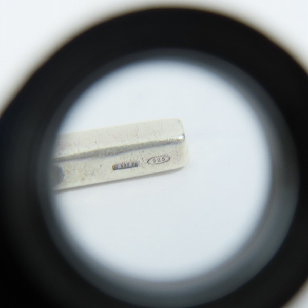 実際に弊社で買取させて頂いたGUCCI/グッチ シルバー925 スクエア チェーン ブレスレット/Tバー の画像 6枚目