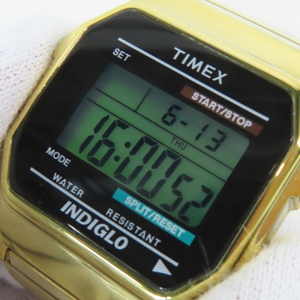 実際に弊社で買取させて頂いたTIMEX/タイメックス クラシック デジタルウォッチ/腕時計 T78677の画像 4枚目