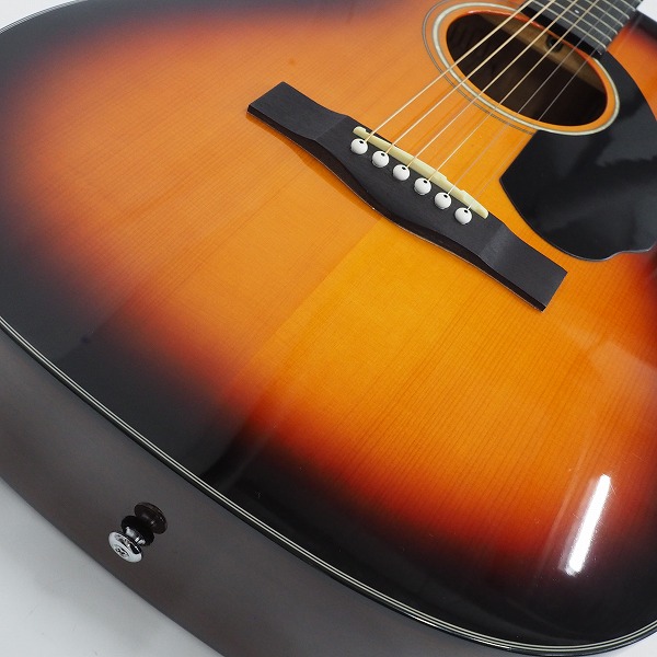 実際に弊社で買取させて頂いた★Fender/フェンダー  CC-60S/3TS Concert アコースティックギター/アコギ ソフトケース付の画像 6枚目