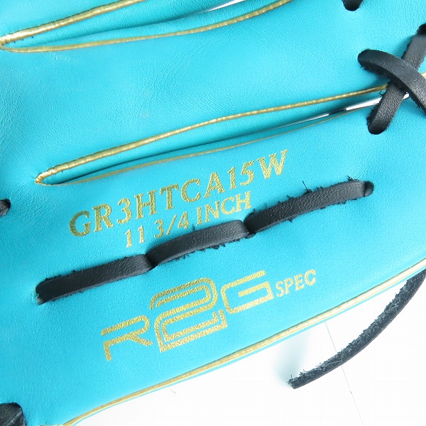 実際に弊社で買取させて頂いたRawlings/ローリングス 軟式グローブ 投手 ピッチャー用 GR3HTCA15Wの画像 7枚目