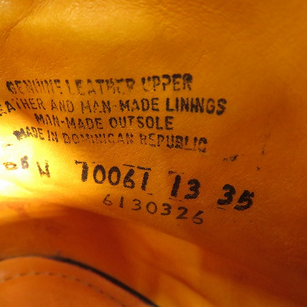 実際に弊社で買取させて頂いたTimberland/ティンバーランド 6インチ プレミアムブーツ 10061/8.5Wの画像 6枚目
