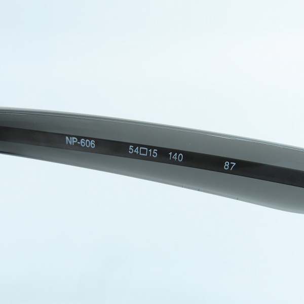 実際に弊社で買取させて頂いた999.9/フォーナインズ メガネフレーム アイウェア NP-606の画像 5枚目