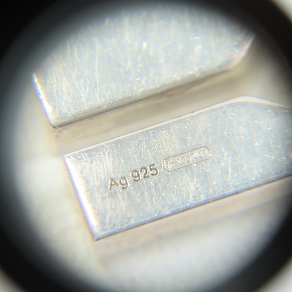 実際に弊社で買取させて頂いたGUCCI/グッチ ノット プレート ネックレス チェーン AG925の画像 4枚目