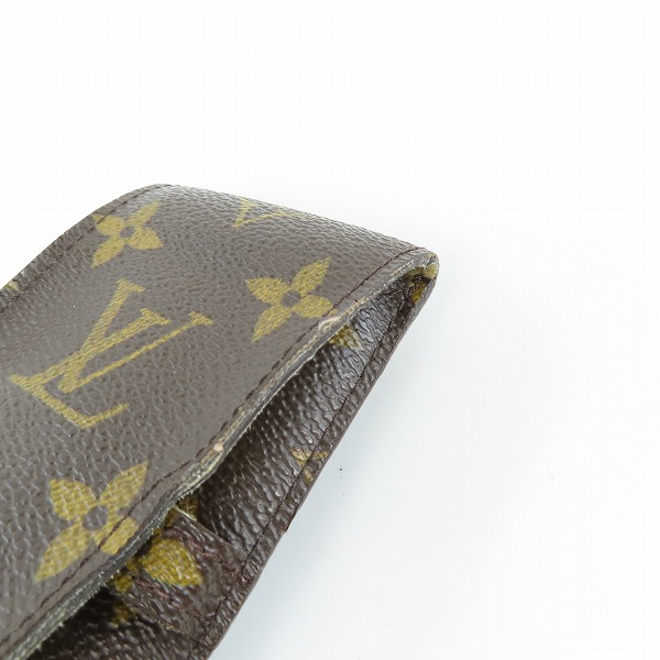 実際に弊社で買取させて頂いたLOUIS VUITTON/ルイ・ヴィトン モノグラム エテュイ スティロ ペンケース M62990の画像 7枚目