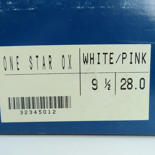 実際に弊社で買取させて頂いたCONVERSE/コンバース ONE STAR OX ワンスター レザー ピンク/US9.5の画像 8枚目