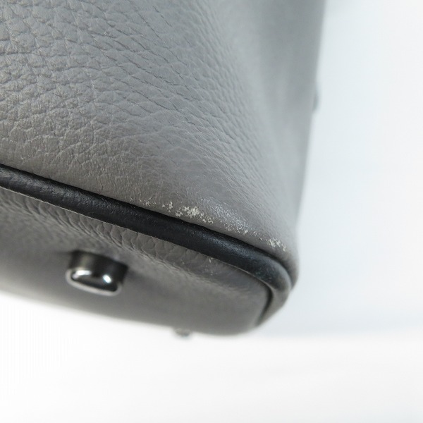 実際に弊社で買取させて頂いたCOACH/コーチ レザー ボストンバッグ F54765の画像 8枚目