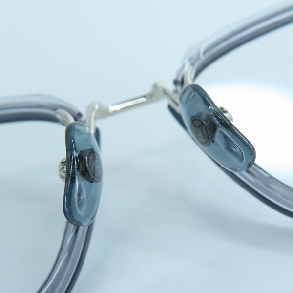 実際に弊社で買取させて頂いた999.9/フォーナインズ メガネフレーム アイウェア M-111 8432の画像 3枚目