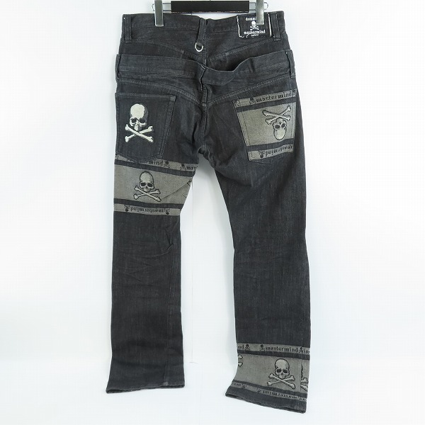 実際に弊社で買取させて頂いたmastermind JAPAN/マスターマインドジャパン dreaming期 スカル デニム パンツ/MC2-PA01-00/Mの画像 1枚目