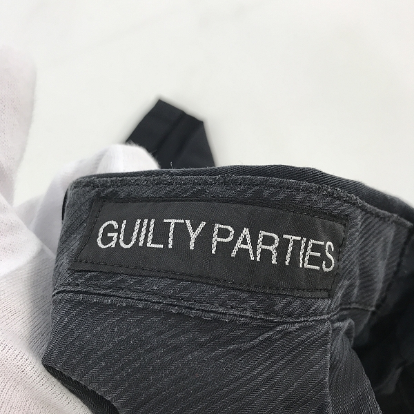 実際に弊社で買取させて頂いたWACKO MARIA/ワコマリア GUILTYPARTIES PLEATED TROUSERS ワンタックT/Cスラックス/TYPE-1/21FWE-WMP-TR01/Mの画像 2枚目