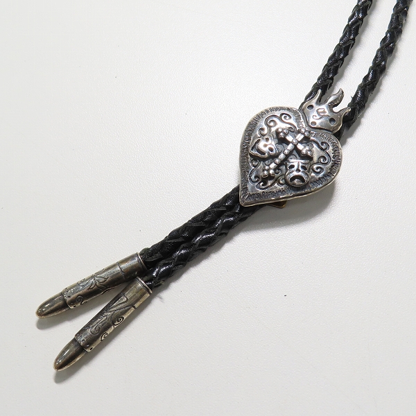 実際に弊社で買取させて頂いたGangsterville×galcia/ギャングスタービル×ガルシア  TWO FACE/ダブルフェイス BOLO TIE/ボロタイ/ループタイ シルバー