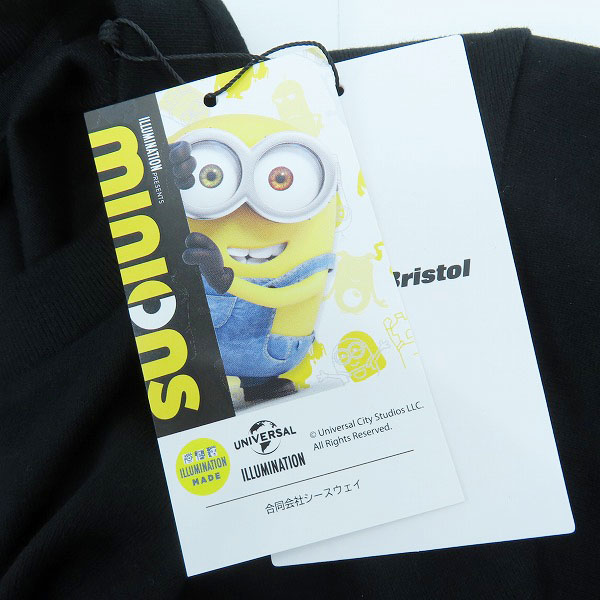 実際に弊社で買取させて頂いた【未使用】F.C.Real Bristol/エフシーレアルブリストル×ミニオンズ MINIONS TEAM EMBLEM TEE Tシャツ FCRB-240156/Lの画像 7枚目