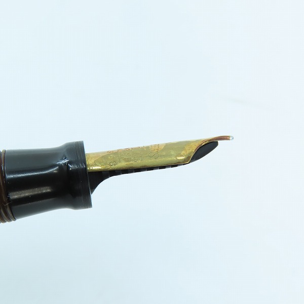 実際に弊社で買取させて頂いた【難有り】SHEAFFER/シェーファー レバーフィラー式 ヴィンテージ マーブル柄 万年筆 の画像 2枚目