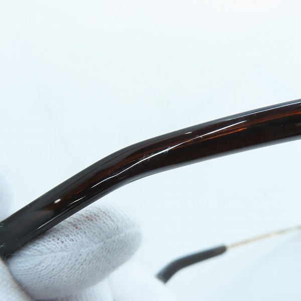 実際に弊社で買取させて頂いた999.9/フォーナインズ アイウェア/メガネフレーム NPM-207の画像 8枚目