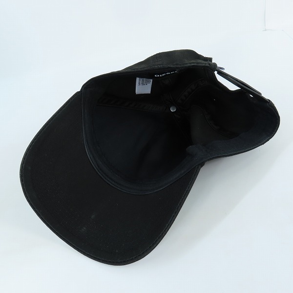 実際に弊社で買取させて頂いた【JPタグ】DIESEL/ディーゼル 刺繍ロゴ キャップ/ⅠⅠの画像 5枚目