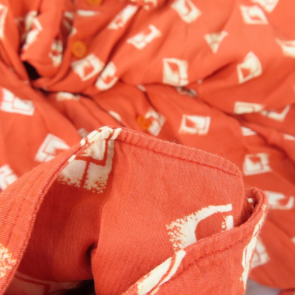 実際に弊社で買取させて頂いたGIORGIO ARMANI/ジョルジオアルマーニ 総柄 長袖シャツ 15-3/4 40の画像 7枚目