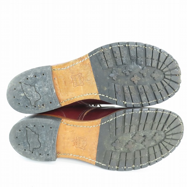 実際に弊社で買取させて頂いたRED WING/レッドウィング BECKMAN/ベックマン ブーツ 9011/10Dの画像 2枚目