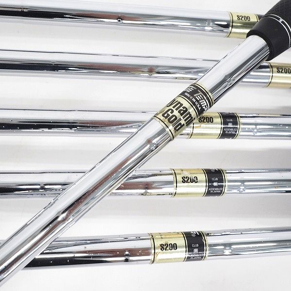 実際に弊社で買取させて頂いたダンロップ SRIXON/スリクソン Z585 FORGED/フォージド アイアン #5～9,Pw 6本セット Dynamic Gold FLEX：S200の画像 7枚目