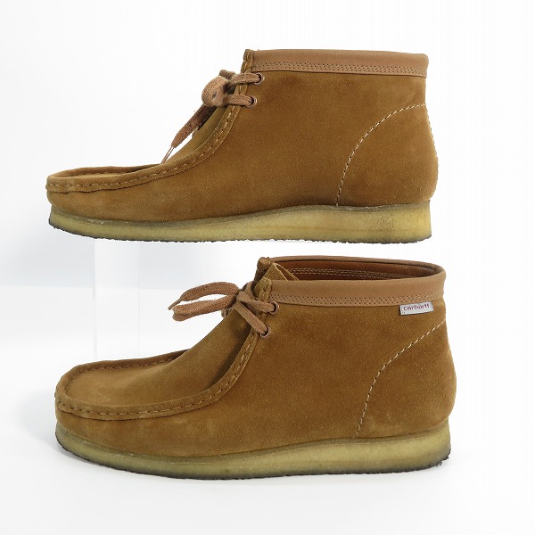 実際に弊社で買取させて頂いたCarhartt WIP×Clarks/カーハート×クラークス Wallabee Boot/ワラビーブーツ UK10の画像 3枚目
