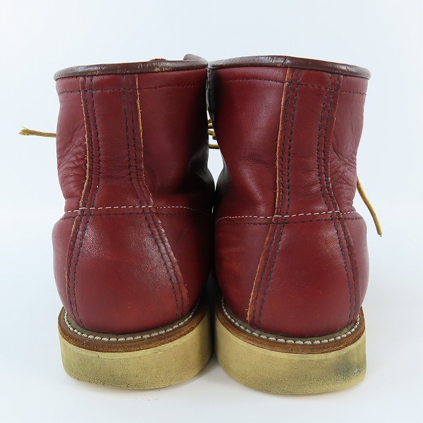 実際に弊社で買取させて頂いたRED WING/レッドウィング 四角犬タグ アイリッシュセッター モックトゥ ブーツ 8875/7Eの画像 1枚目