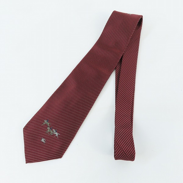 実際に弊社で買取させて頂いたBurberrys/バーバリーズ 刺繍/斜線柄 ネクタイ