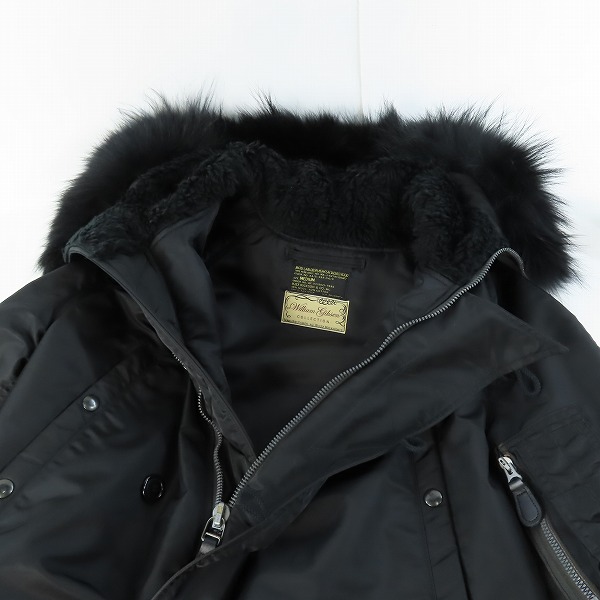 実際に弊社で買取させて頂いたBUZZ RICKSON'S/バズリクソンズ N-3B ウィリアムギブソン ブラック / BR14968/Mの画像 2枚目