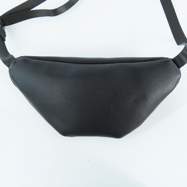 実際に弊社で買取させて頂いたNUMBER NINE/ナンバーナイン ブラック ウエストバッグ/ボディーバッグの画像 1枚目