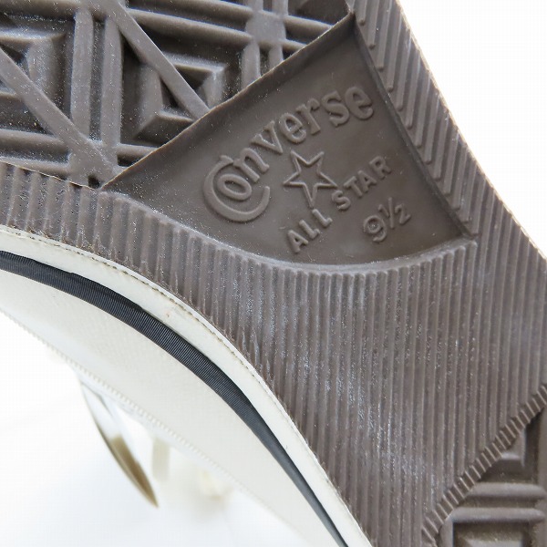実際に弊社で買取させて頂いた【未使用】CONVERSE/コンバースONE STAR OX WHT/SLV/9.5の画像 7枚目