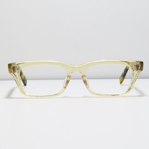 実際に弊社で買取させて頂いた泰八郎謹製/タイハチロウキンセイ 手造 Premier VI クリア×デミ柄 メガネフレーム/アイウェア