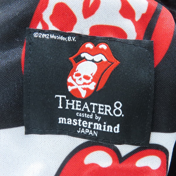実際に弊社で買取させて頂いたmastermind JAPAN/マスターマインド × THEATER8/シアターエイト ×ローリングストーンズ ジャケット/8LR-JK03/Mの画像 2枚目