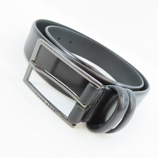実際に弊社で買取させて頂いたHUGO BOSS/ヒューゴボス レザーベルト 85-32
