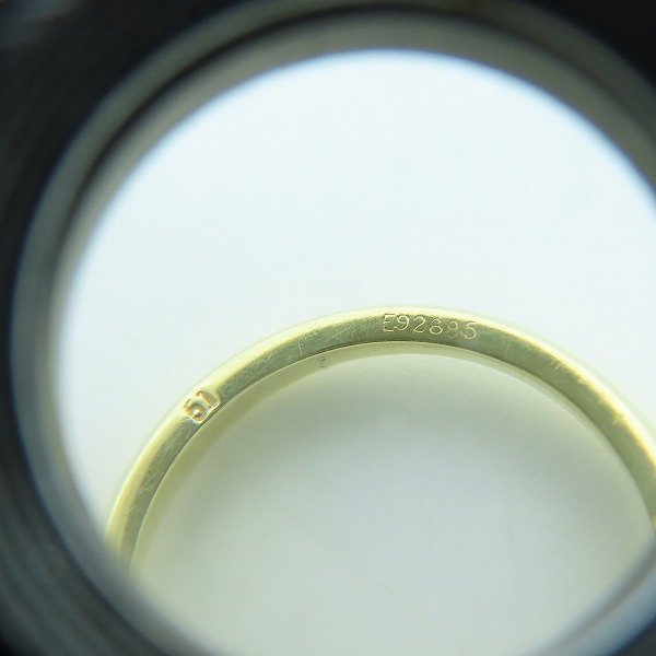 実際に弊社で買取させて頂いたCartier/カルティエ ラブミーリング AU750/K18YG/イエローゴールド 51/10.5号の画像 6枚目