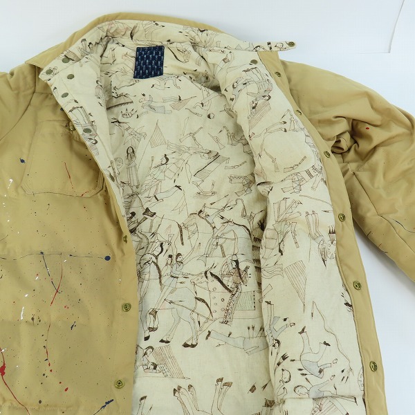 実際に弊社で買取させて頂いたvisvim/ヴィズヴィム KERCHIEF DOWN JKT/ダウンジャケット 0220905013001/3の画像 5枚目