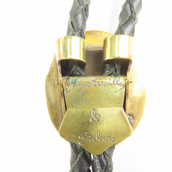 実際に弊社で買取させて頂いたGANGSTERVILLE×Galcia/ギャングスタービル×ガルシア G ループタイ/ボロタイの画像 2枚目