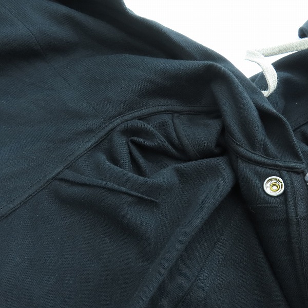 実際に弊社で買取させて頂いたRick Owens/リックオウエンス  Jumbo Peter Cropped Hoodi/パーカー RU01C4247-BA/Lの画像 4枚目